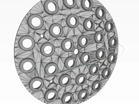 Bomba de avia&ccedil;&atilde;o cluster RBK 250 275 AO 1sch Moulage imprim&iacute;vel em 3D Em escala de 1 a 5 Modelo 3D