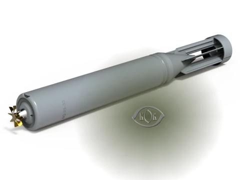 Russian Single bomb bundle RBS-100 AO 25 33 3D printable Moulage 3D Model