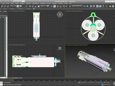 Russian Single bomb bundle RBS-100 AO 25 33 3D printable Moulage Modèle 3D
