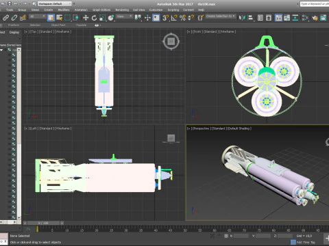 Russian Single bomb bundle RBS-100 AO 25 33 3D printable Moulage 3D Model