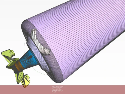 Russian Single bomb bundle RBS-100 AO 25 33 3D printable Moulage 3D Model