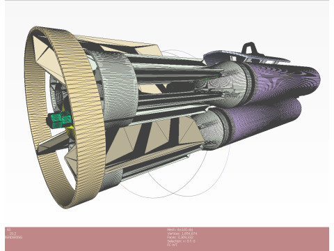 Russian Single bomb bundle RBS-100 AO 25 33 3D printable Moulage Modèle 3D