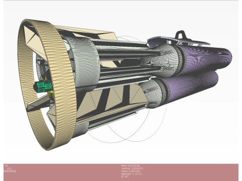 Russian Single bomb bundle RBS-100 AO 25 33 3D printable Moulage 3D Model
