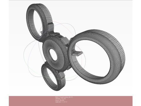 Russian Single bomb bundle RBS-100 AO 25 33 3D printable Moulage Modèle 3D
