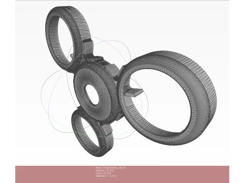 Russian Single bomb bundle RBS-100 AO 25 33 3D printable Moulage 3D Model