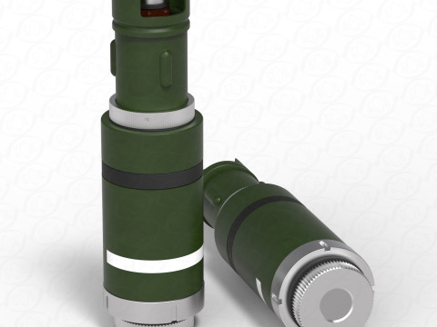 Incendiary mine-grenade ZMG special forces 3Dprintable Moulage 3D-Modell