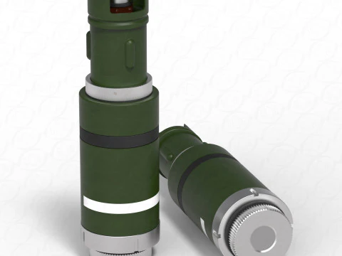 Incendiary mine-grenade ZMG special forces 3Dprintable Moulage 3D Model