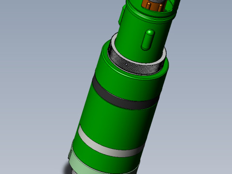 Incendiary mine-grenade ZMG special forces 3Dprintable Moulage 3D-Modell