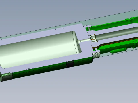 Incendiary mine-grenade ZMG special forces 3Dprintable Moulage 3D Model