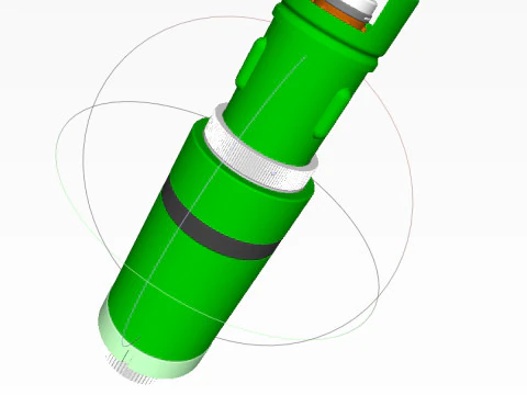 Incendiary mine-grenade ZMG special forces 3Dprintable Moulage 3D Model