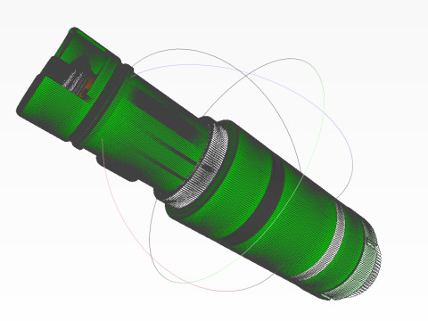 Incendiary mine-grenade ZMG special forces 3Dprintable Moulage 3D-Modell