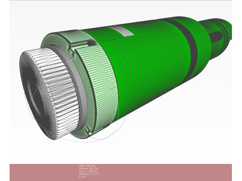 Incendiary mine-grenade ZMG special forces 3Dprintable Moulage 3D-Modell