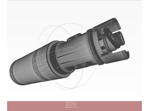 Incendiary mine-grenade ZMG special forces 3Dprintable Moulage 3D-Modell