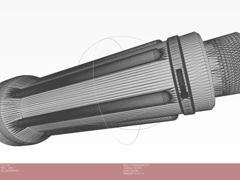 Incendiary mine-grenade ZMG special forces 3Dprintable Moulage 3D Model
