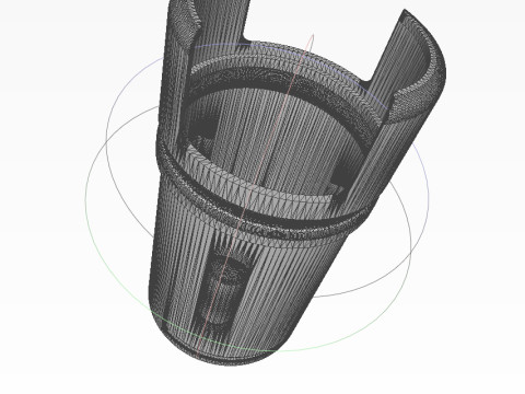 Incendiary mine-grenade ZMG special forces 3Dprintable Moulage 3D-Modell