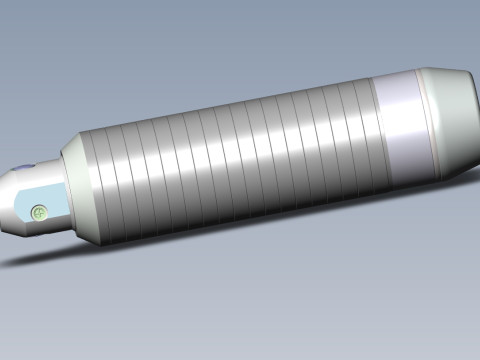 9H24 fragmentation submunition 3D printable moulage 3D Model