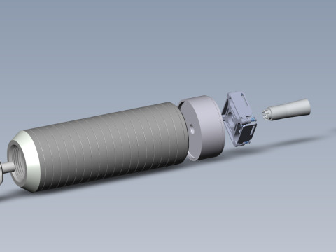 9H24 fragmentation submunition 3D printable moulage 3D Model