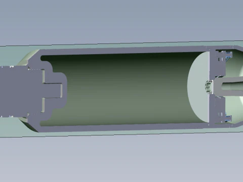 9H24 fragmentation submunition 3D printable moulage 3D Model