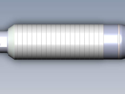 9H24 fragmentation submunition 3D printable moulage 3D Model