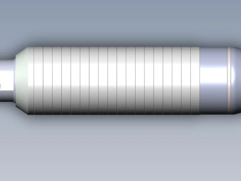 9H24 fragmentation submunition 3D printable moulage 3D Model