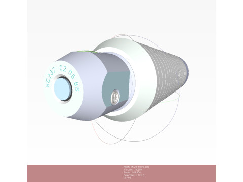 9H24 fragmentation submunition 3D printable moulage 3D Model