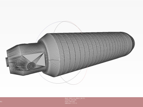 9H24 fragmentation submunition 3D printable moulage 3D Model