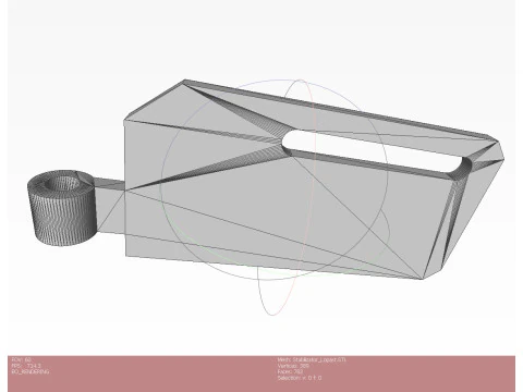 9H24 fragmentation submunition 3D printable moulage 3D Model