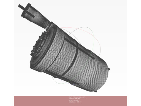 POB anti-personnel fragmentation jumping land mine of Russia 3D printable moulage Modelo 3D
