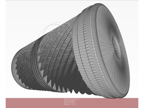 POB anti-personnel fragmentation jumping land mine of Russia 3D printable moulage Modelo 3D
