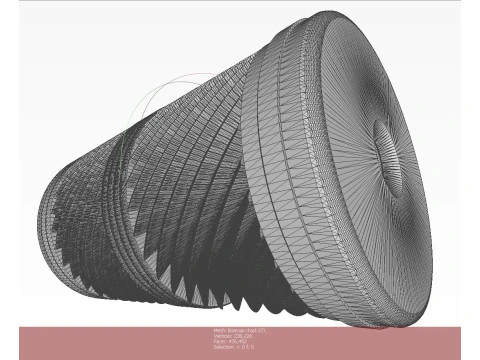 Fragmentasi anti-personel POB melompati ranjau darat moulage Rusia yang dapat dicetak 3D Model 3D