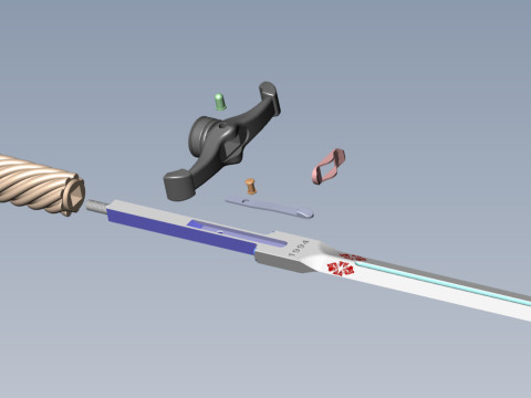 Officers dirk of the Ukrainian Navy in full assembly 3D Model
