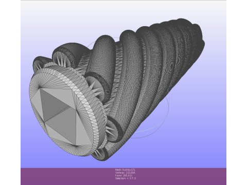 Officers dirk of the Ukrainian Navy in full assembly 3D Model