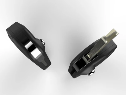 Car key smart - JEEP WRANGLER 3D Model