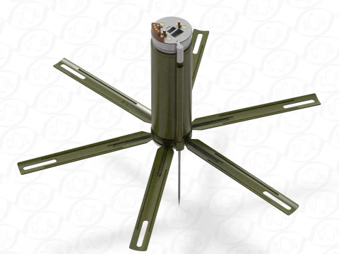 POM 3 Russian Anti personnel fragmentation landmine 3Dprinable moulage 3D Model