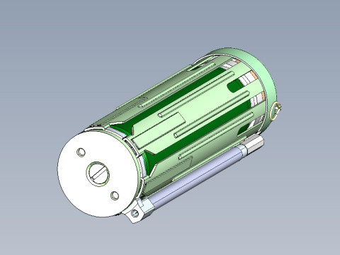 POM 3 Russian Anti personnel fragmentation landmine 3Dprinable moulage Modelo 3D
