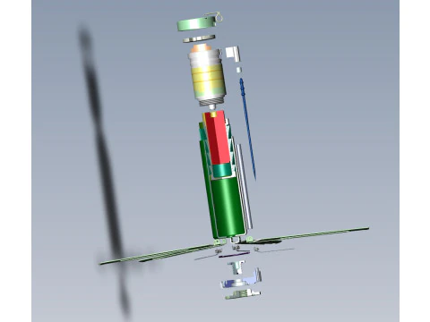 POM 3 Russian Anti personnel fragmentation landmine 3Dprinable moulage 3D Model