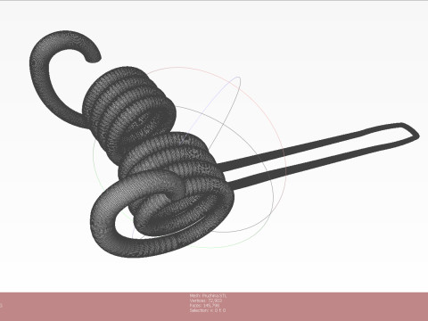 POM 3 Russian Anti personnel fragmentation landmine 3Dprinable moulage Modelo 3D