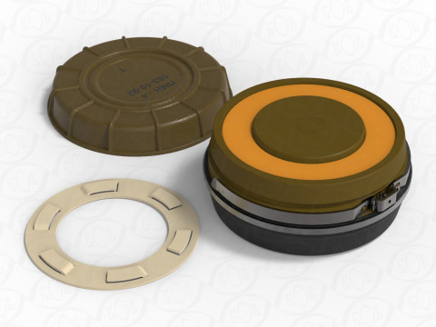 PMN 4 Russian Anti personnel Landmine 3Dprinable moulage 3D Модель