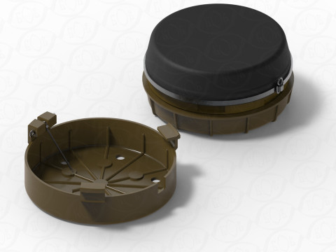 PMN 4 Russian Anti personnel Landmine 3Dprinable moulage 3D Модель