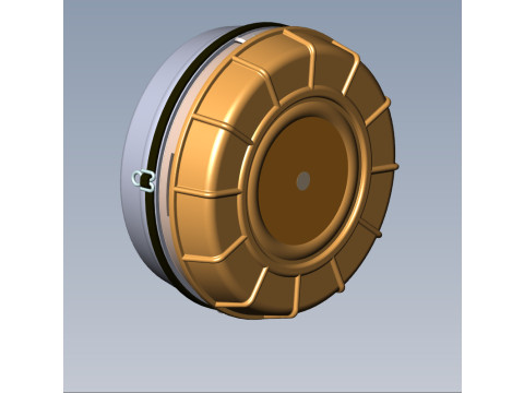 PMN 4 Russian Anti personnel Landmine 3Dprinable moulage 3D Модель