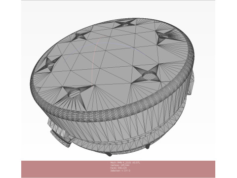 PMN 4 Russian Anti personnel Landmine 3Dprinable moulage 3D Модель