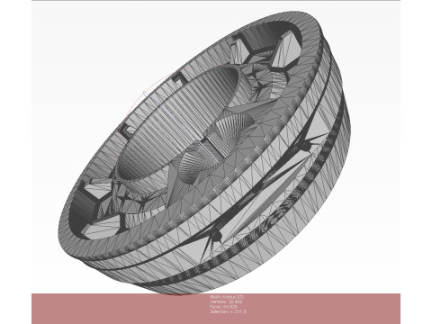 PMN 4 Russian Anti personnel Landmine 3Dprinable moulage 3D Модель