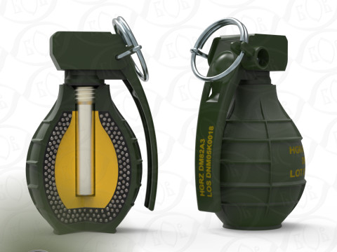 German DM61 DM61A1 hand grenade assembly moulage 3Dモデル