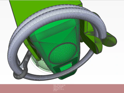 German DM61 DM61A1 hand grenade assembly moulage 3D Model