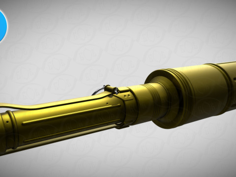 RKG 3 Soviet hand antitank cumulative grenades 3dprinable moulage 3D 模型