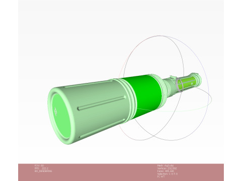 RKG 3 Soviet hand antitank cumulative grenades 3dprinable moulage 3D 模型