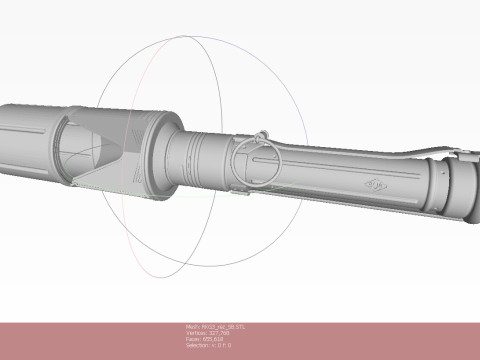 RKG 3 Soviet hand antitank cumulative grenades 3dprinable moulage 3D 模型