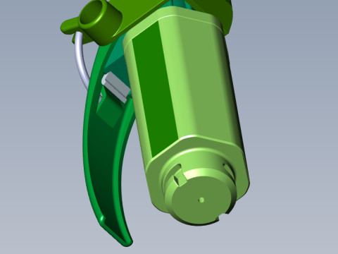 German DM51 hand grenade assembly printable moulage 3D Модель
