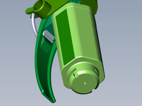 German DM51 hand grenade assembly printable moulage 3D Model