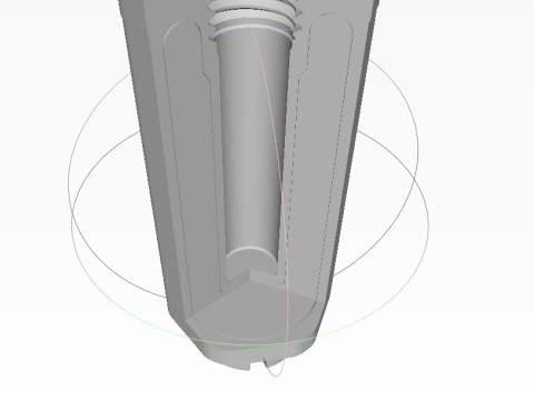 German DM51 hand grenade assembly printable moulage 3D Модель